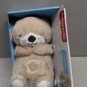 Fisher-Price Baby Toy Soothe 'n Snuggle Otter Portable Plush Sound Machine with Music Lights & Breathing Motion for Newborns 0+ Months (1 Count (Pack of 1))