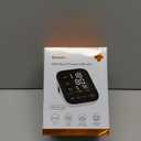 Blood Pressure Machine, Automatic Upper Arm Blood Pressure Monitor with 2x199 readout, 4.5 inch Backlit Large Screen Adjustable Large Cuff 9 to 17 inches - arrhythmia and Home Hypertension Detector