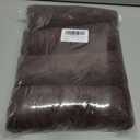 HFCNMY Bar Stool Chair Covers,Stretch Water Repellen Bar Stool Covers with Backs Jacquard Bar Chair Covers Washable Swivel Chair Slipcovers with Back 4 Pack Coffee