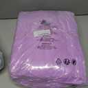 Menghomeus Purple/Silver Comforter Set Twin Lavender Metallic Print Glitter Bed Comforter Cute Shinny Bedding for Teen Girls Kids Women, 3 Piece (1 Pillowcase, 1 Decorative Pillow Sham)