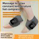 2PCS Foot Renew Massager for Neuropathy, Portable Triple Method Ankle Wrap with 3 Vibration Modes, Massager for Heel, Arch & Ankle Relief