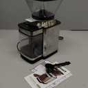 Cuisinart Coffee Grinder, Electric One-Touch Automatic Burr Coffee Grinder with 18-Position Grind Selector, Cup Size Selector for 4  18 Cups, DBM-8P1, Black Stainless