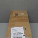 COSTWAY5  FT Half Christmas Tree, Pre-lit Artificial Xmas Tree w/450 Branch Tips & 150 Warm White LED Lights for Home, Office, Party