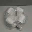 BoostArea LED 4 Light Track Lighting Kit, LED Track Lighting Fixtures, White Round Ceiling Spot Lighting, Flexibly Rotatable Light Head for Kitchen, Living Room, Bedroom, GU10 Bulb Not Included