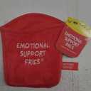 WHAT DO YOU MEME? Emotional Support Fries by Relatable, Cuddly Plush Toys and Stuffed Animals, Includes 5 Plushies with Basket, Funny Stocking Stuffer for Teens and Friends