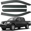 Window Visor Rain Guards Fit for Nissan Frontier Crew Cab 2005-2021 Trucks