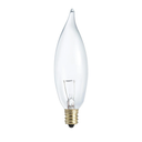 Philips DuraMax 40W Clear Candelabra BA9 Incandescent Bent Tip Light Bulb (2-Pack)