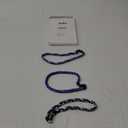 Junkin Baseball Necklaces Three Braided Rope Titanium Necklace for Team Gifts Boys Men Player Softball Fans Sports