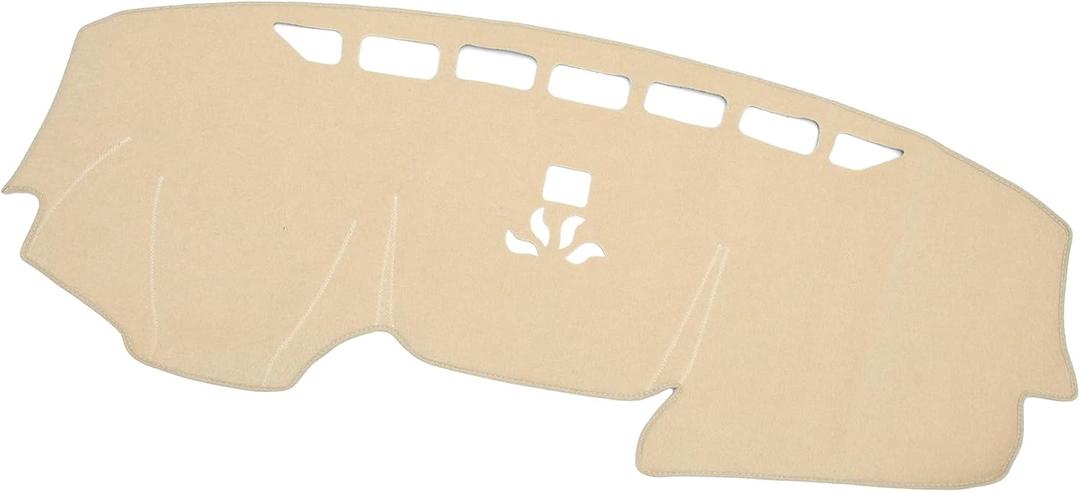 Dashboard Cover Dash Cover Mat Carpet for Honda CRV 2017-2022 Polyester Beige