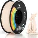 Creality 3D Printer Filament, PLA Plus Filament 1.75mm Beige, PLA Pro Toughness Upgraded Dimensional Accuracy +/- 0.03mm, 1KG Spool(2.2lbs) Ender PLA+ Filament for Most 3D Printer