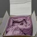 MADIZZ Set of 2 Super Soft Velvet Decorative Throw Pillow Covers 26x26 inch Violet Square with Texture Luxury Style Cushion Case European Pillow Shell for Sofa Bedroom