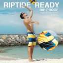 Kanu Surf Mens Bellaire Swim Trunks (Regular & Extended Sizes) (XL)