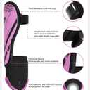 Upgraded Soccer Shin Guards for Kids Youth Adults, CE Certified AirsFish Shin Guard Sleeves Protection Gear for Boys Girls Soccer Games EVA Cushion Reduce Shocks and Injuries