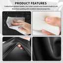 Thickened Car Center Console Cover with Side Pockets & Diamond Lattice Design,Comfortable Arm Rest Cover for Car to Relieve Your Elbow Fatigue,Upgraded Armrest Covers for Cars