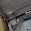 GarveeLife 7 ft Pool Table, Billiard Table with 2 Cue Sticks, Billiard Balls, Cues, Cleaning Brush, X-Legs, Black Cloth, Rustic Grey, 84" L x 46.5" W x 32.7" H