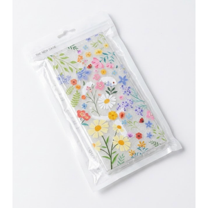 Compatible with Samsung Galaxy S23 Ultra Case,Compatible with MagSafe,Cute Pressed Dried Flowers Design Women Girly Shockproof Floral Clear Magnetic Case for Galaxy S23 Ultra (White)