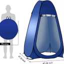 Portable pop-up Privacy Tent is Suitable for Outdoor Shower, Dressing Room, Sunshade and Camping Toilet, Large