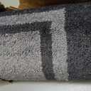 Kitchen Rugs 24" x 70", Non-Slip Machine Washable Kitchen Runner Rugs Floor Mats, Absorbent Comfort Standing Mats for Kitchen, Sink, Laundry and Hallway, Rolled Packaging, Light Grey & Dark Grey