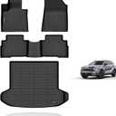 KELCSEECS Floor Mats & Cargo Liner for 2025 2024 2023 Kia Sportage Hybrid All Weather Guard Car Mats Floor Liners Trunk Mat Cargo Mat Kia Sportage Hybrid Floor Mats Trunk Liner Accessories