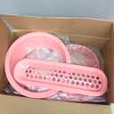for Jeep JK Front Grille Inserts & Headlight Cover Trim Ring for Jeep Wrangler JK JKU 2007-2017 Pink Exterior Accessories 9pcs