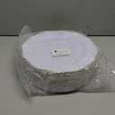 WDF 60pcs Gold Plastic Dinner Plates -10.25inch Baroque White and Gold Plates Fancy Plastic Plates for Upscale Bridal Shower & Wedding & Birthday