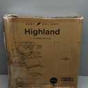 Baby Delight Highland Baby Bouncer | Infant | 0  6 Months | 3-Position Recline | Pebble Grey