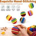 Hacky Footbag Sack Set,Soft Kick Sack Balls for Adults & Beginners,Durable Juggling & Outdoor Game,Portable Fun for Beach, Camping, Backyard & Summer Party