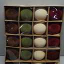 20-Pack Flocked Velvet Christmas Ball Ornaments, 3.15"/8cm Decorative Hanging Baubles, Shatterproof Plastic Holiday Home Decoration Balls for Xmas Tree, Wreath, Garland, Mixed Color