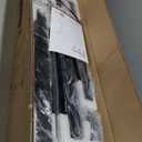 Veken 47.2" Standing Desk, Adjustable Height Office Desk with Wood Desktop, Computer Table for Home Work, Study and Gaming, Small Spaces, Modern FurnitureBrown