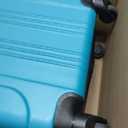 Travelers Club Chicago Hardside Expandable Spinner Luggage, Teal, 22" Carry-On