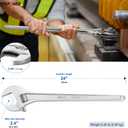 MAXPOWER 24 inch Adjustable Wrench