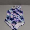 Lands' End Girls' Swimwear UPF 50 One Piece Swim Suit (XS-XL) (Small, Periwinkle)