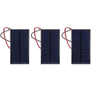 3pcs 6V 1W Solar Panel Polycrystalline Solar Cell Module for DIY Battery Charger Science Projects