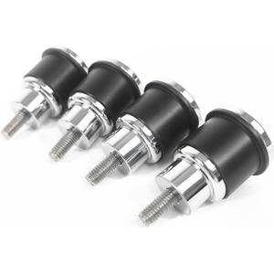 Quick Release Mounting Spools, Tour Pack Saddlebag Sissy Bar Backrest Rack Point Docking Hardware Kit Compatible for Indian Chief Vintage Dark Horse Chieftain Roadmaster Springfield 2014-2023