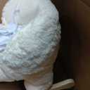 Gund Gotta Getta 6056021 Baby Lamb Rocker with Wooden Base Plush Stuffed Animal Nursery, Cream, 21.5"
