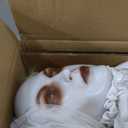 Haunted Hill Farm 5.5-Ft. Double Face Bride Halloween Animatronic