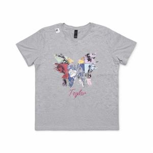 Gildan Taylor T shirt, gray size 2XL