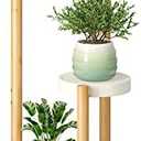 FILWH Plant Stand Indoor Outdoor Plant Rack 3 Tier 3 Potted Flower Holder Ladder Plant Stands for Balcony Window Living Room Garden Patio White