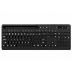 Wireless Keyboard and Mouse Combo, EDJO Silent Full Size Cordless USB Keyboard Mouse,, Long Battery Life, for Computer, Laptop, PC, Chromebook, Windows (Black, 1 Pack)