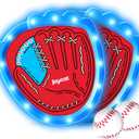JoyCat Toss and Catch Ball Game,Light Up Toddler Kids Baseball Glove,Beach Pool Toys,Yard Games Sports Outdoor Toys,Easter Basket Stuffers,Birthday Gifts for 3+ Boys Girls (2 LED Paddles 2 Balls)