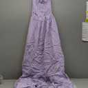 R.Vivimos Womens Summer Boho Sexy Backless Long Dresses (Small, Lavender)