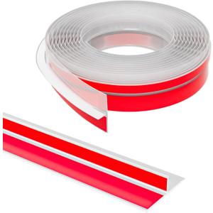 T-Shaped Door Draft Stopper, 1.37 in x 20 Ft Silicone Seal Strip for Windows Gaps, Weather Stripping Seal Strip Shower Sweep, Clear