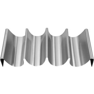 PRETYZOOM Stainless Steel Taco Holder Stand Multi-Slot Burrito Rack Oven Safe Space-Saving Taco Prep Rack for Home Kitchen Dining and Parties