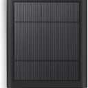 Solar Panel for Ring Camera, 4W Solar Charger Compatible with Ring Spotlight &Stick Up Outdoor Cam Battery, 10FT/3M Long Cable with USB-C to Ring Barrel Plug Adapter, Black