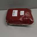 36 Inch Knitted Christmas Burgundy Tree Skirt for 5-6 FT Tree Decorations