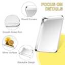 TeamFar Stainless Steel Baking Sheet, 12.5inch Baking Pans Cookie Sheets for Baking with Cooling Rack & Silicone Baking Mat - 2 Sheet Pans + 2 Roasting Racks + 2 Silicone Mats, Non Toxic, Easy Clean