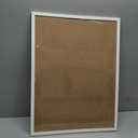 upsimples 18x24 Picture Frame, Display Pictures 16x20 with Mat or 18 x 24 Without, Wall Hanging Poster Frames, White, 1 Pack