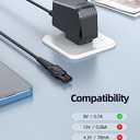 8V 5FT Power Cord Fit for Philips Norelco HQ850 One Blade QP2630 QP2530 Electric Shaver Charger Adapter Power Supply Charging