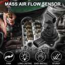 Mass Air Flow Sensor Meter Durable | MAF Sensor for Toyota Camry 2018-2023 No.2220475040 1 Pcs