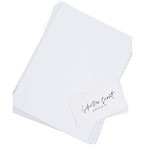 Juvale Printable Business Cards for Self Adhesive Sleeves (3.75x2.36 in, 50 Sheets/500 Pieces) Pack of 12
